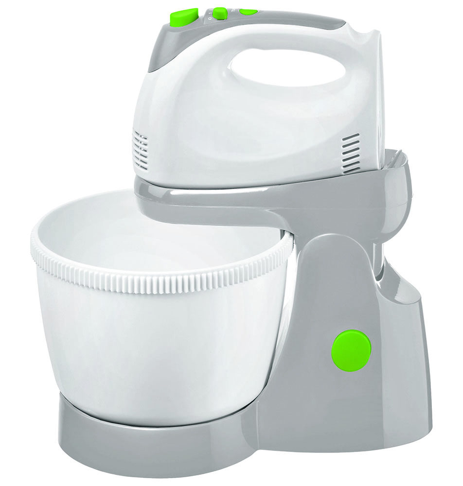 Hand Mixer GM-2621C with bol White and green